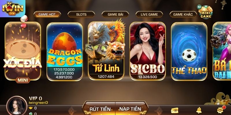 Công nghệ mã hóa dữ liệu an toàn tại cổng game IWIN